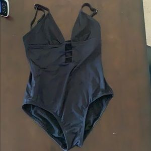 Laundry By Shelli Segal Swim - Laundry by Shelli Segal, black one piece! Laundry By Shelli Segal Swim - Laundry by Shelli Segal, black one piece!